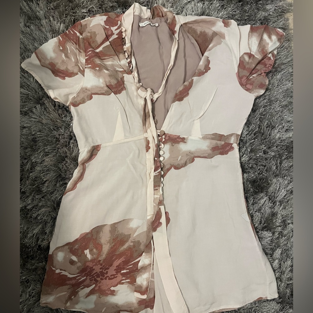 Flowy Floral Printed Blouse
